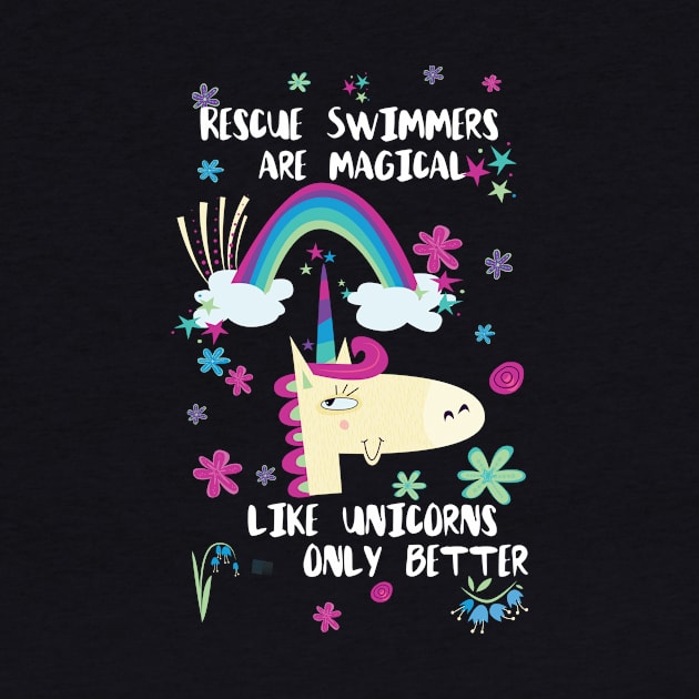 Rescue Swimmers Are Magical Like Unicorns Only Better by divawaddle